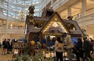 The amazing Gingerbread House at Disney's Grand Floridian