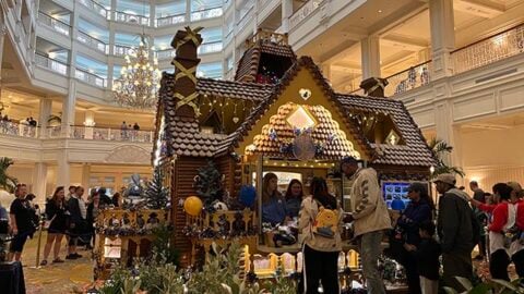 The amazing Gingerbread House at Disney’s Grand Floridian