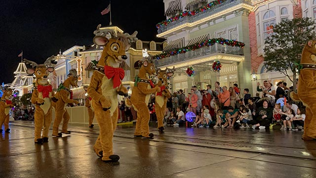 The Disney World Christmas parade returns to normal