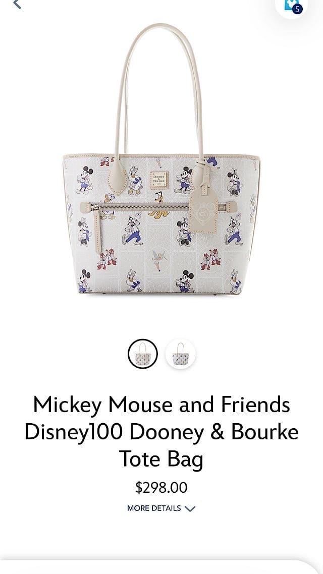 Disney Mickey Mouse & Friends Satchel Bag, Dooney & Bourke - Disney100