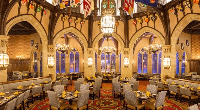 A breakfast fit for royalty at Cinderella's Royal Table in the Magic Kingdom