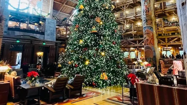 Guests were in for a surprise at Wilderness Lodge during severe weather