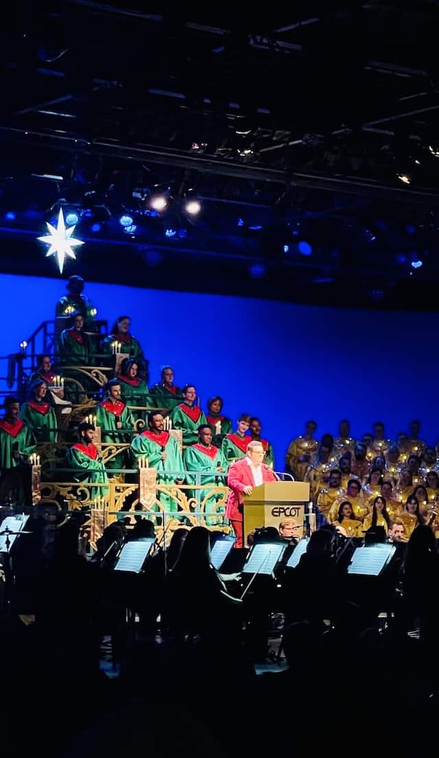 Epcot Candlelight Processional Narrators 2024 Tickets Adelle Lilias