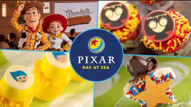 See all the new treats for Pixar Day at Sea and a brand new Character breakfast