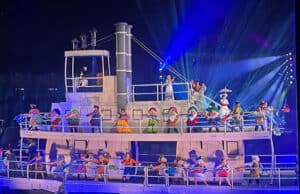 Fantasmic! is the best nighttime show at Disney World