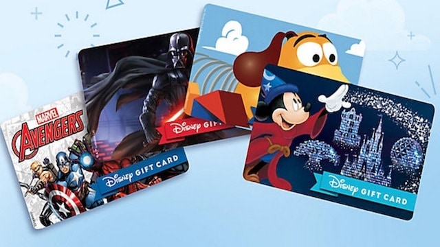 Save BIG on Disney gift cards