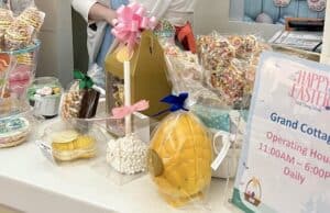 Check out the amazing Easter treats and eggs on display at Disney World