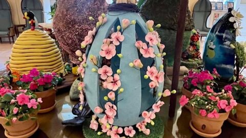 Don’t miss this new Disney World Easter display!