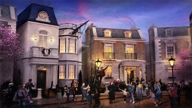 We now have concept art for the postponed Mary Poppins ride at Epcot