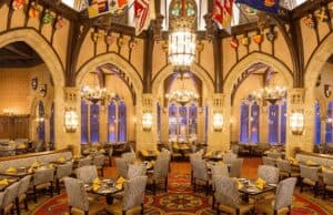 Welcomed Change at Cinderella's Royal Table at the Magic Kingdom