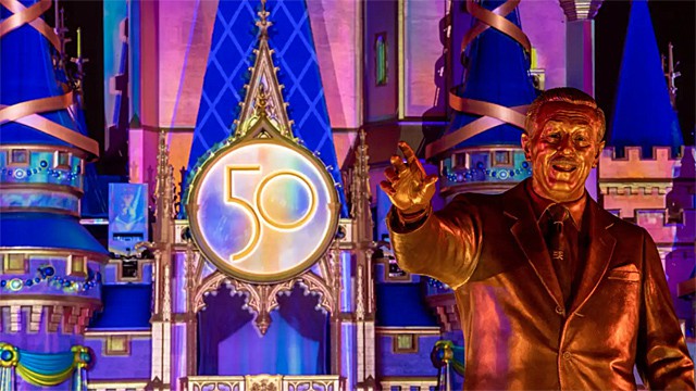 Some of Disney World's 50th Anniversary Elements Already Removed