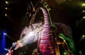 Fire Has Taken Out the Iconic Disney Maleficent Dragon