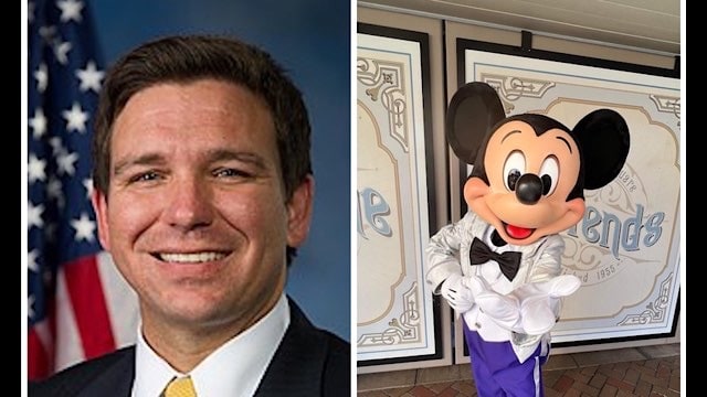 New what is Governor DeSantis willing to do to win and his conflict with Disney