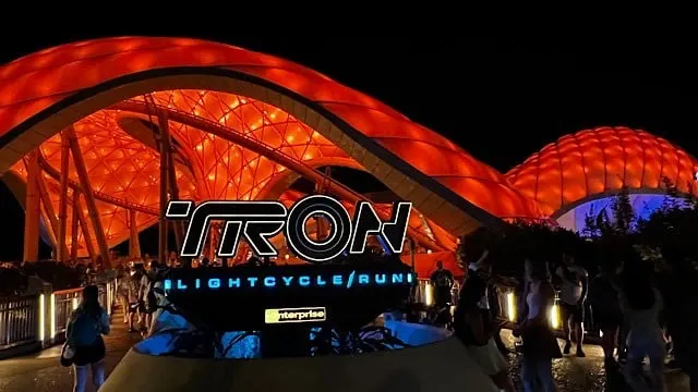 What happens now if TRON Lightcycle Run is down?