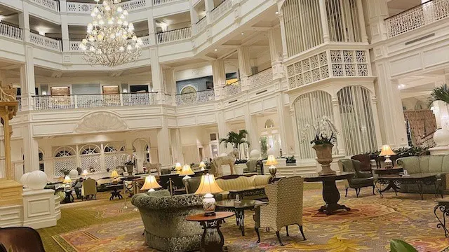 An update on the Grand Floridian lobby refurbishment