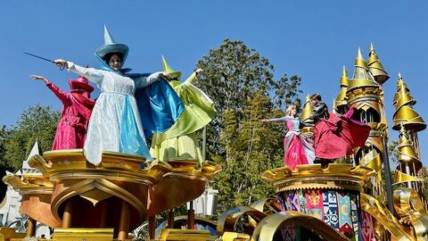 Magic definitely happens at this Disney parade