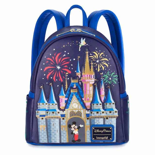 PHOTOS: New Sleeping Beauty Castle Loungefly Backpack Now Available at  Disneyland Park - WDW News Today