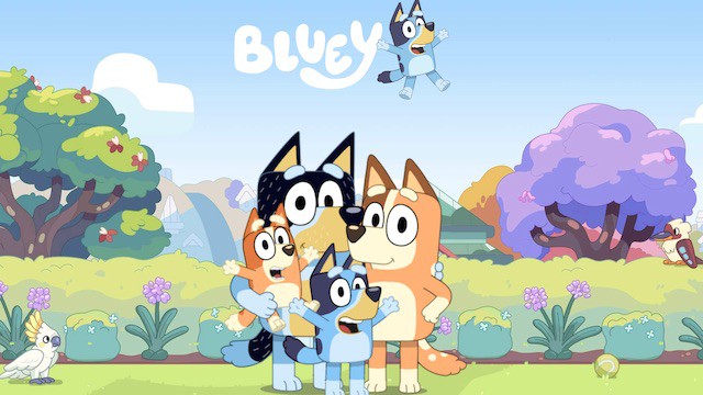 The hit tv show Bluey hits a BIG record