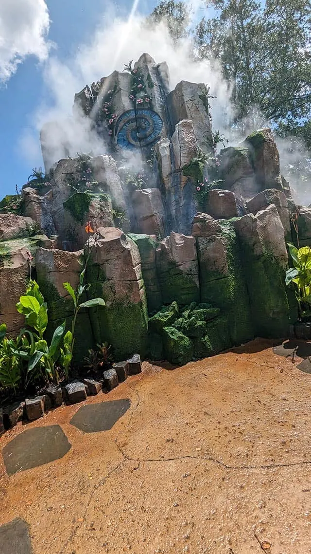 Epcot Journey of Water Entry The Water Cycle Vertical