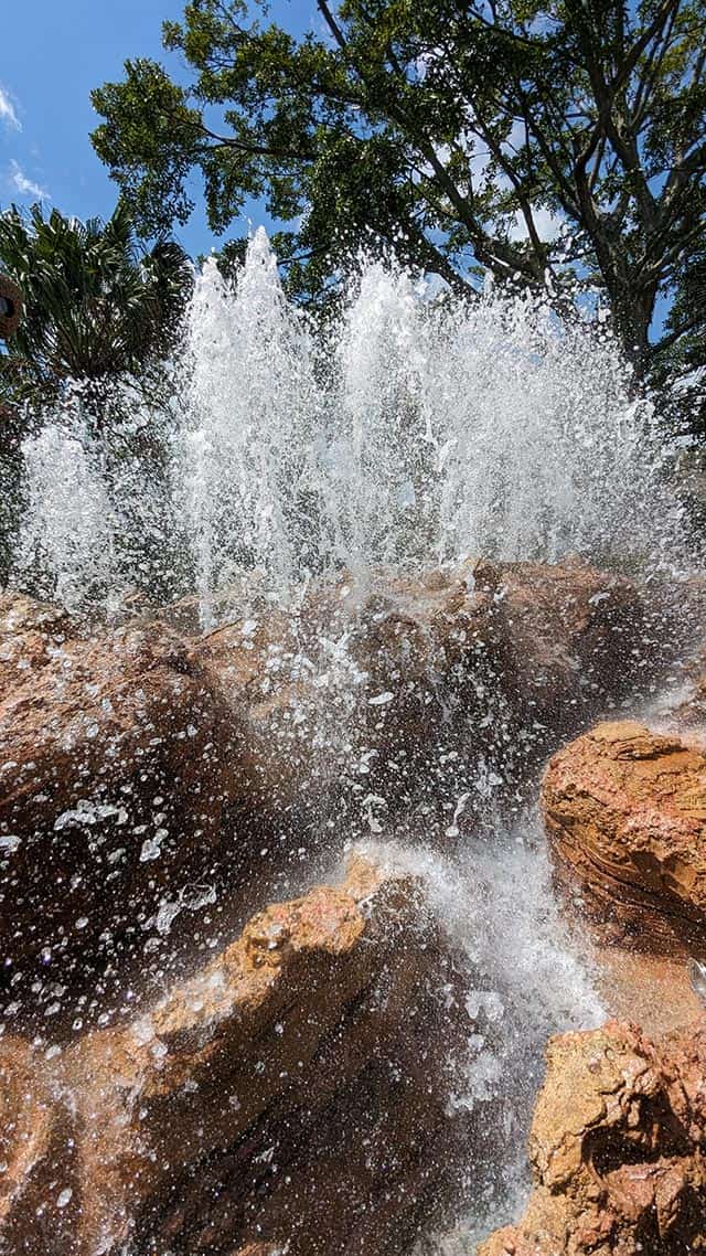 Epcot Journey of Water Jumping Fountain Vertical 6