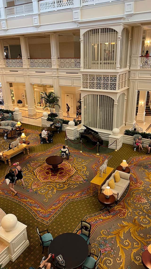 Photos Grand Floridian Lobby Refurbishment is Complete