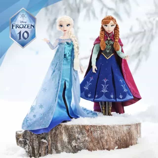 Limited edition frozen dolls