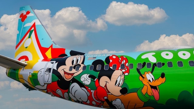 Now You Can Fly On A New Mickey Mouse Airplane
