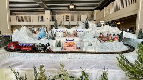 We Love the New Gingerbread Display at Disney’s Yacht Club