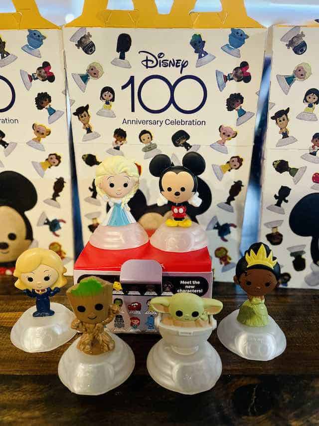 Disney100 McDonalds toys