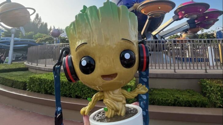 A New Groot Popcorn Bucket Arrives in a Disney Park