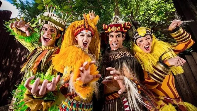 Rare Backstage Pass to Festival of the Lion King