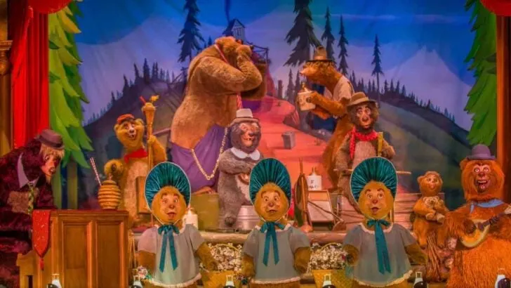 Closing Date for Country Bear Jamboree in Magic Kingdom