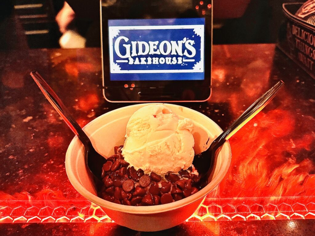 Gideon's bakehouse with ice cream