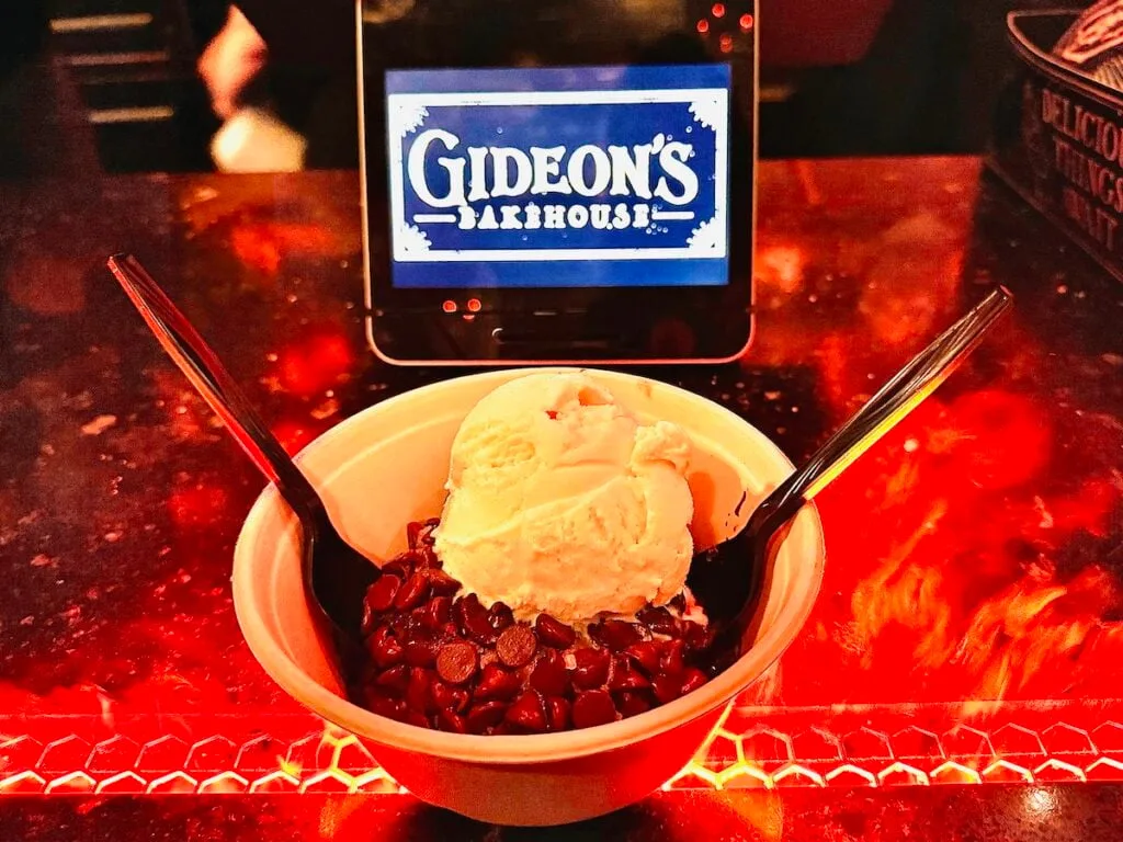 Gideon's bakehouse with ice cream
