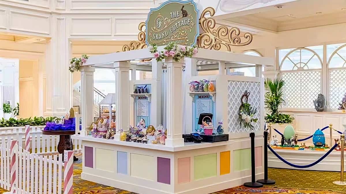 Sneak Peek of Disney World Easter Treats and Stunning Displays