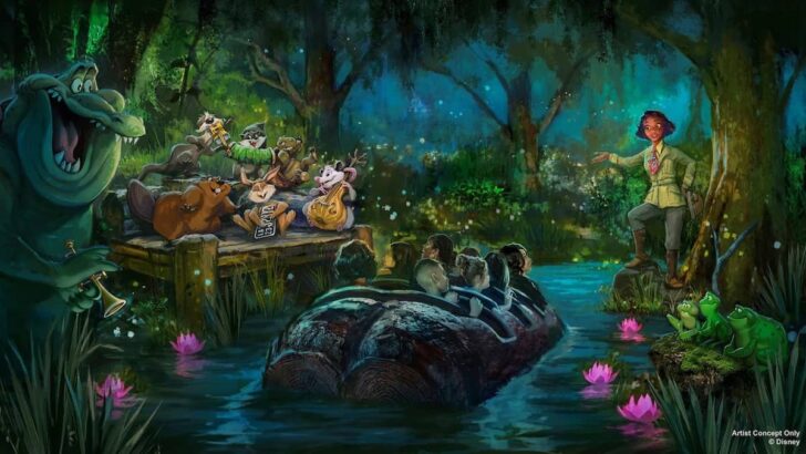 Disney World is Now Testing for Tiana’s Bayou Adventure