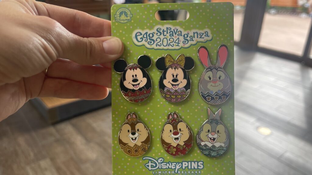 Eggstravaganza pin set 2024