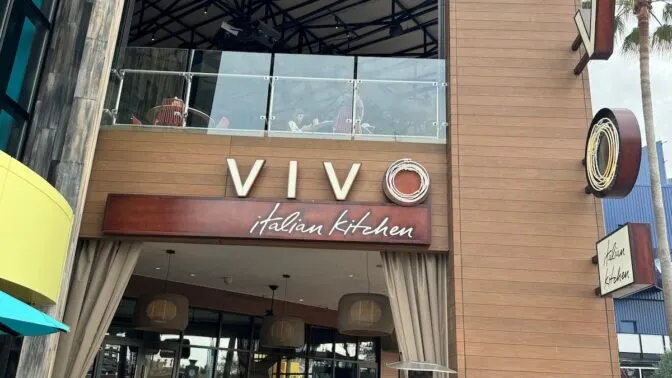 Enjoy Amazing Food at Vivo Italian Kitchen in Universal