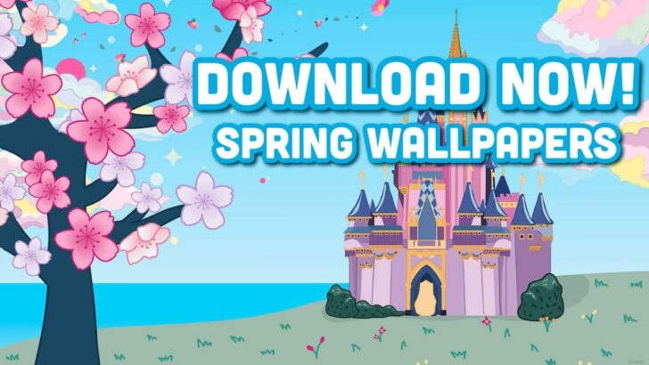 Free Disney Wallpapers to Enjoy This Spring