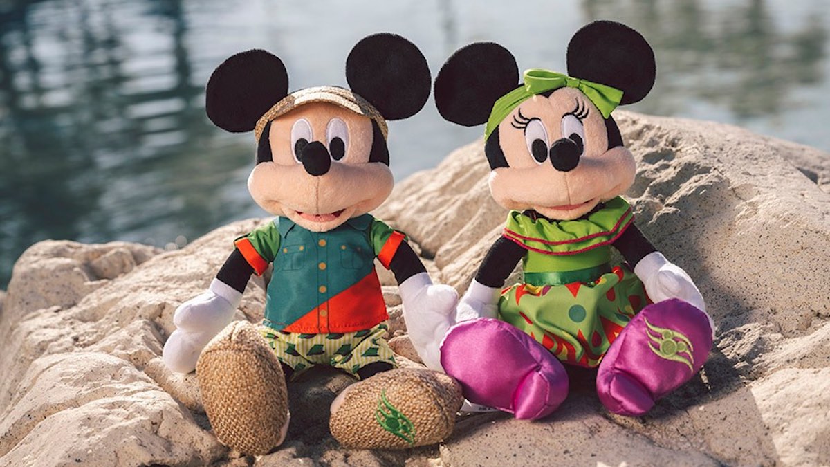 Mickey and Minnie Plush Disney Cruise Line