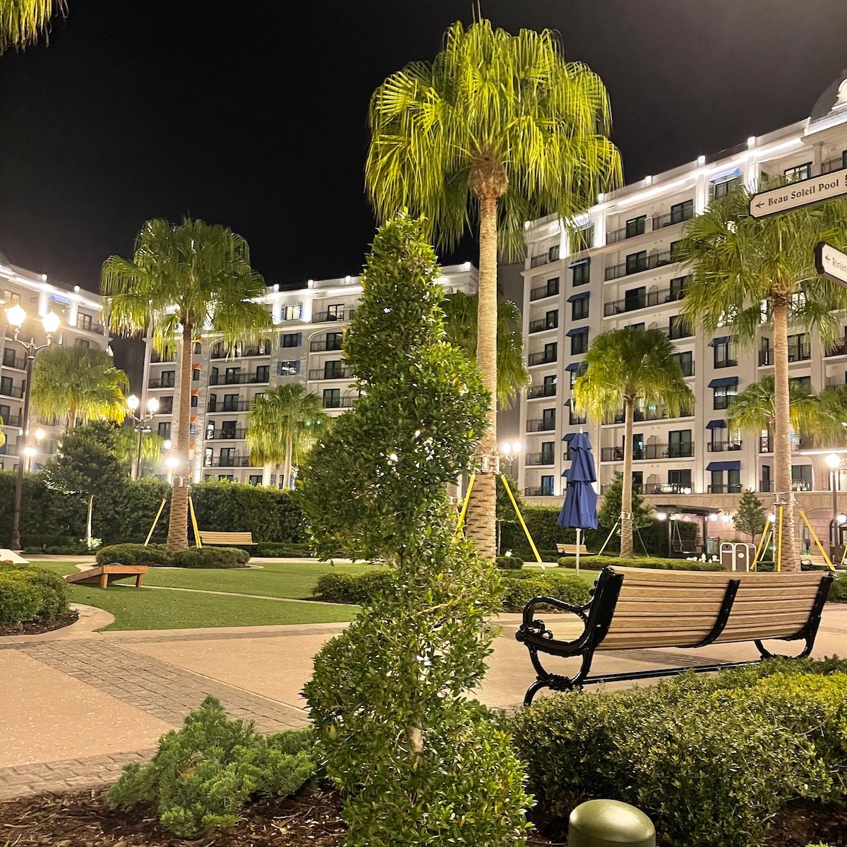 Riviera Resort at Night