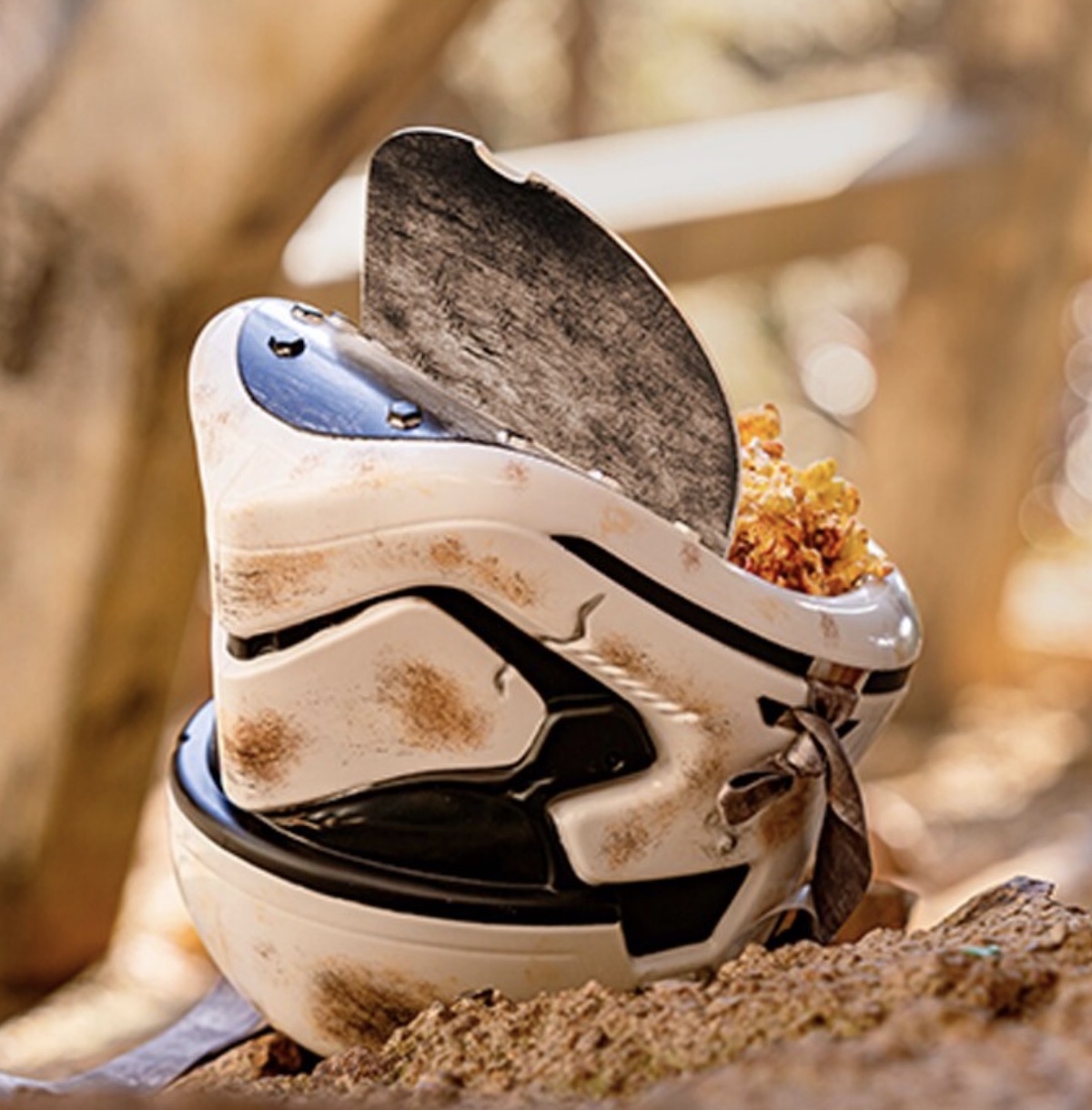 Stormtrooper helmet popcorn bucket