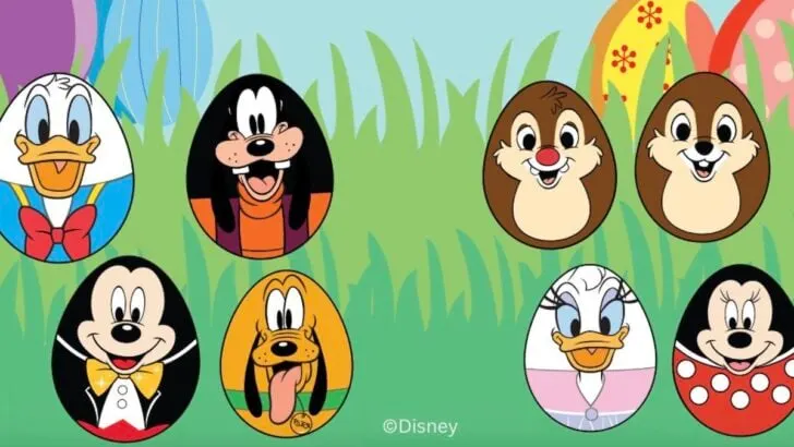 The Easter Egg Hunt Returns to one Disney Park