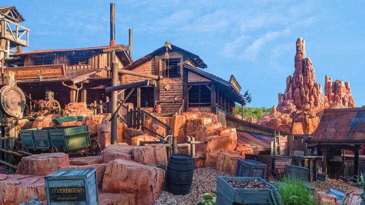 Big Step Foward for the Big Thunder Mountain Railroad Refurbishment