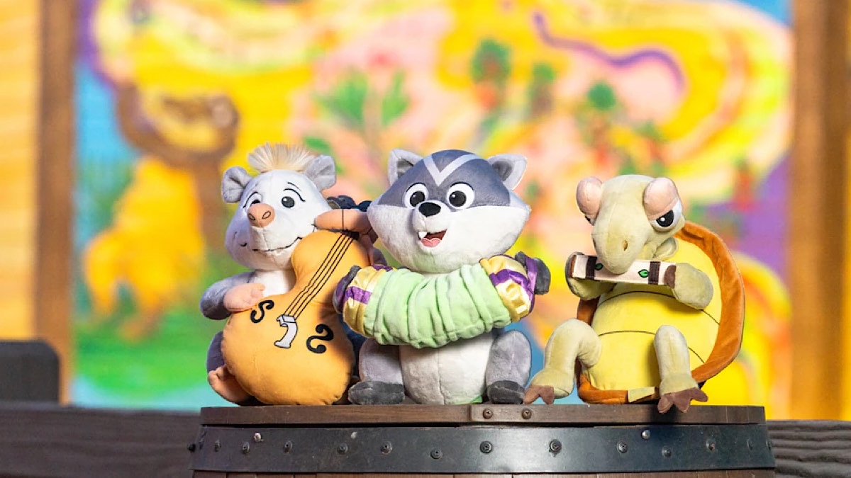 Tiana’s bayou adventure animal plush