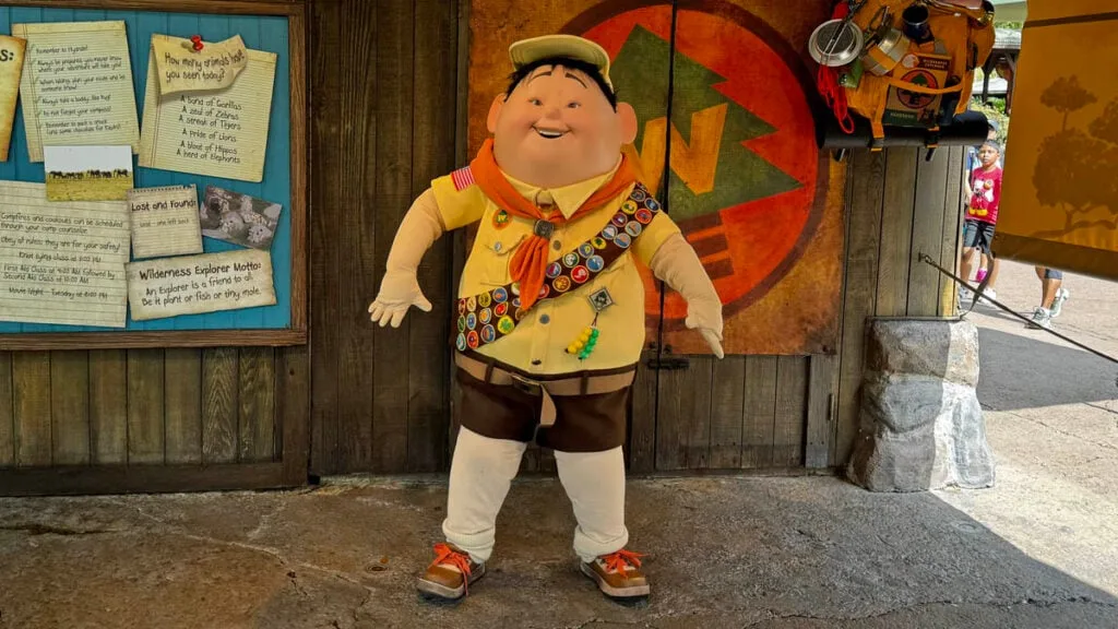 animal kingdom wilderness explorer russell character