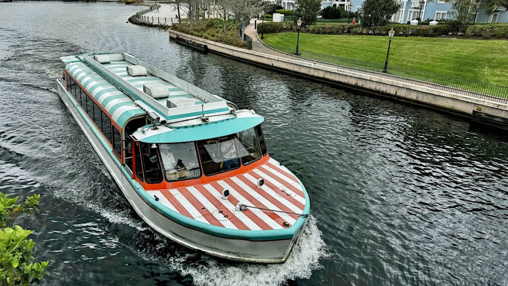 epcot crescent lake boat