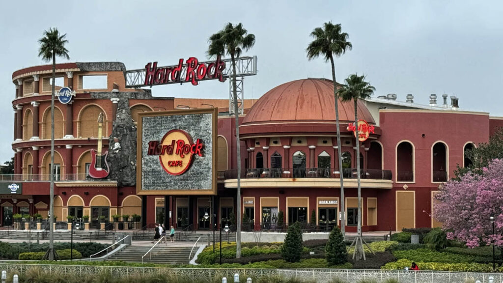hard rock cafe restaurant feature