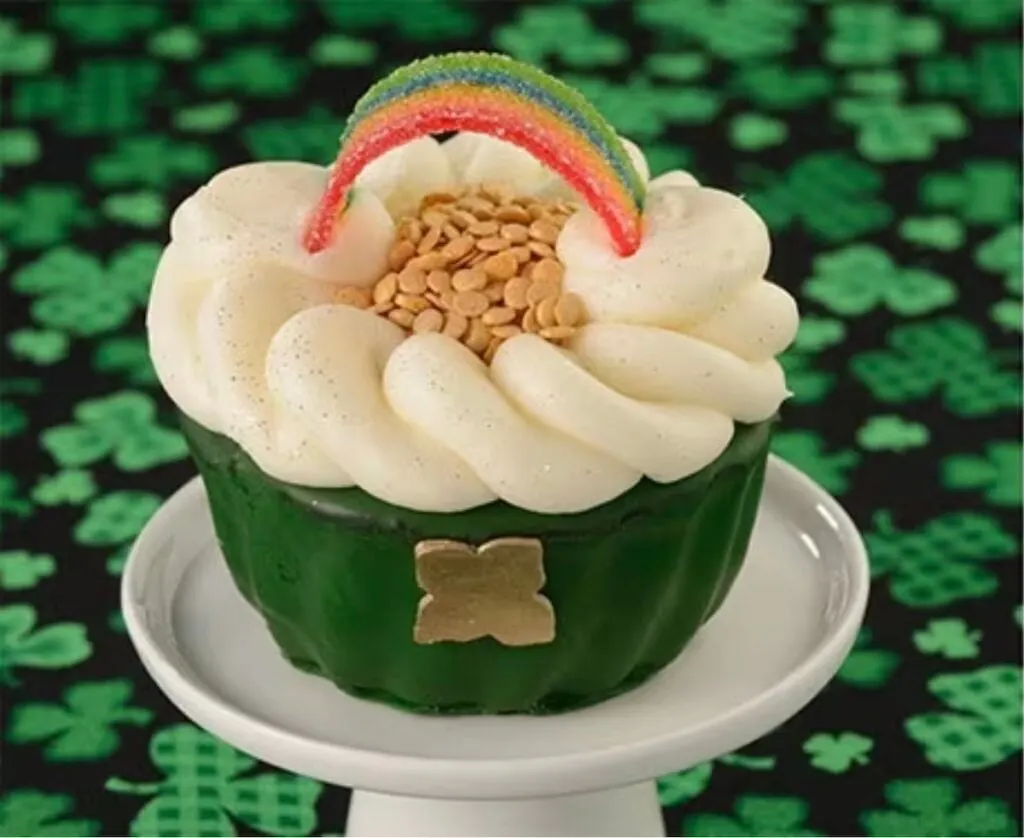 St. Patrick's Day Cupcake