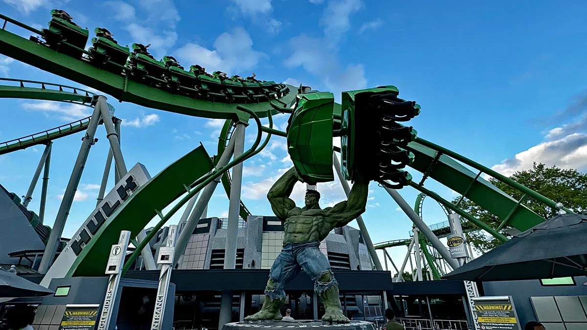 universal hulk roller coaster